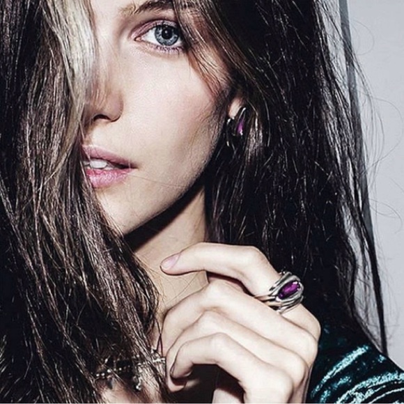 UNOde50 Guardian Purple Swarovski Crystal Ring Size 7 - Picture 4 of 8